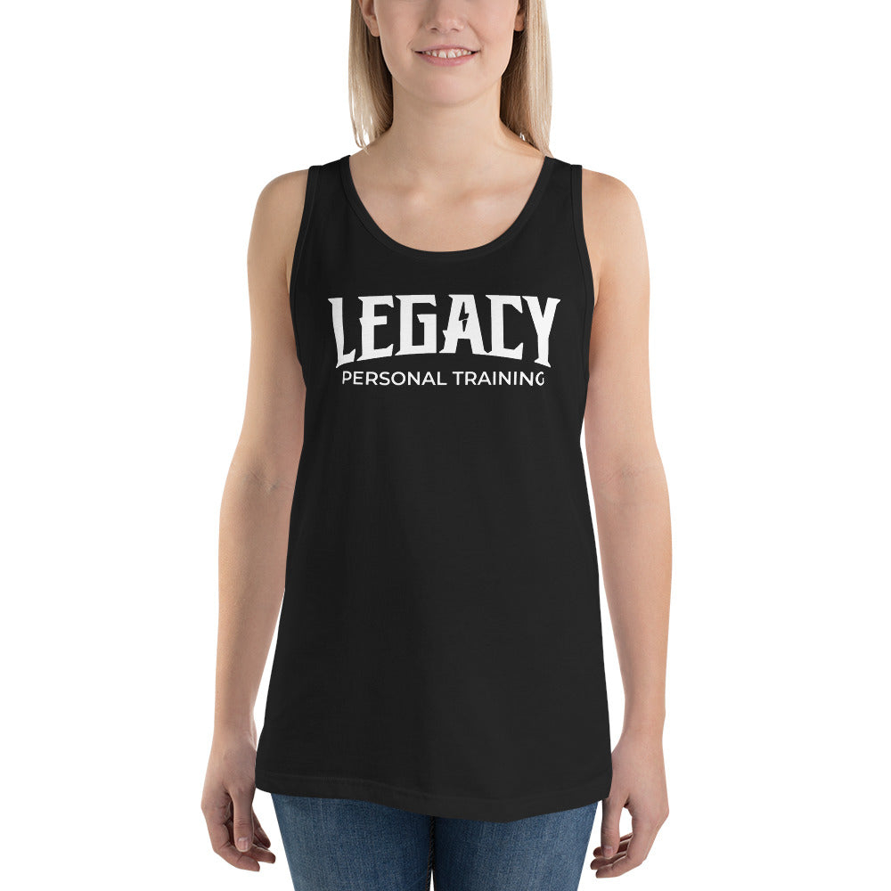 Logo Black Unisex Tank Top