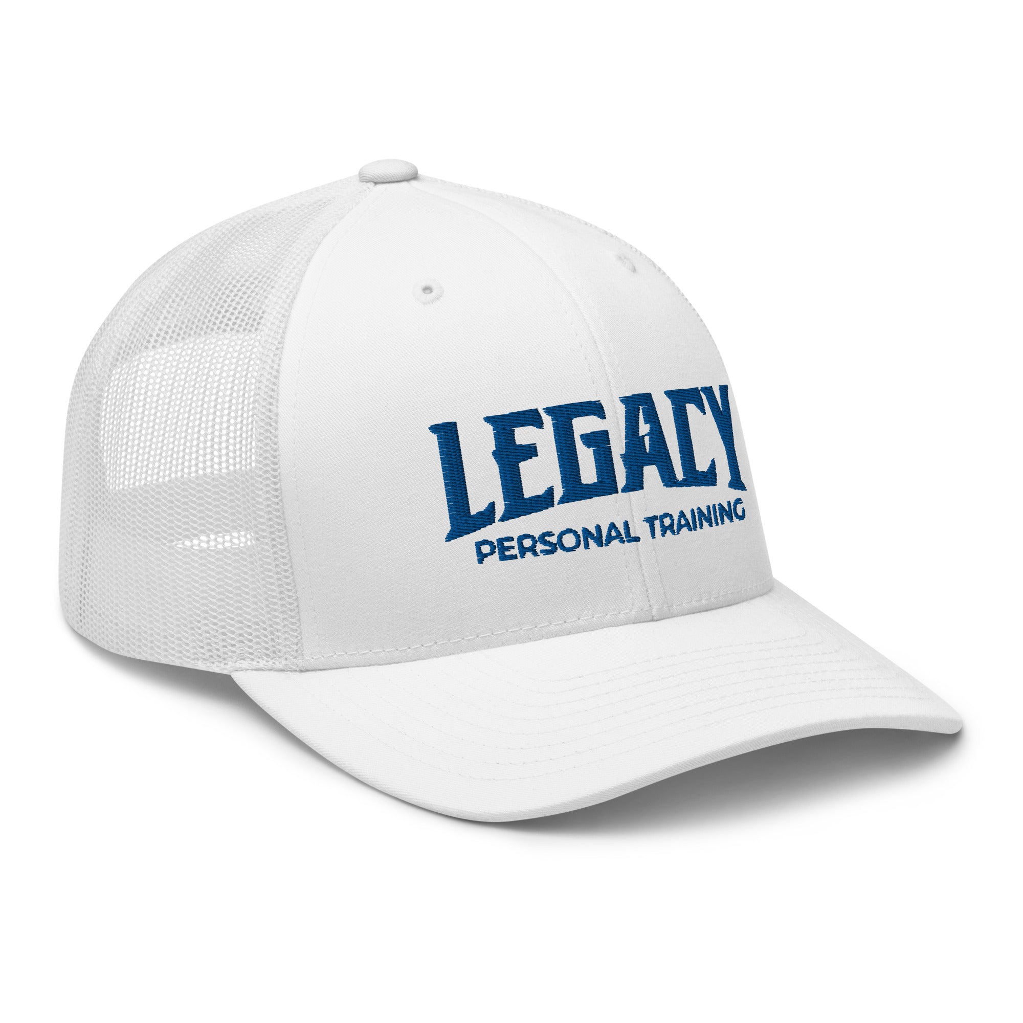 Legacy White Trucker Cap