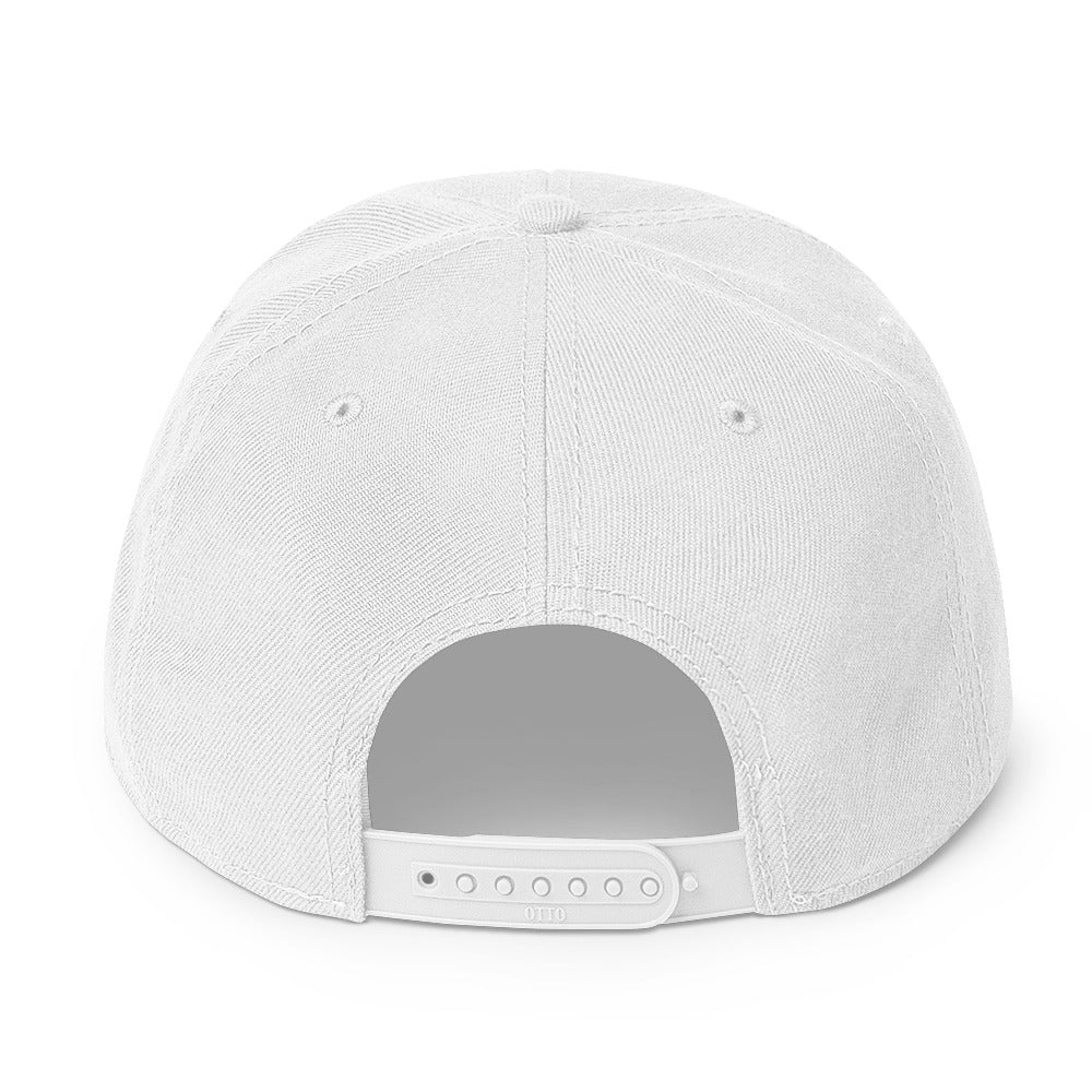 Legacy White Snapback Hat