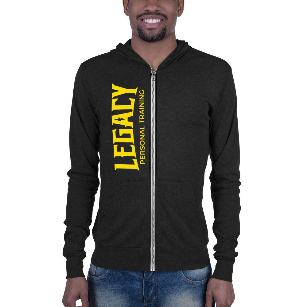 Legacy Vertical Unisex zip hoodie