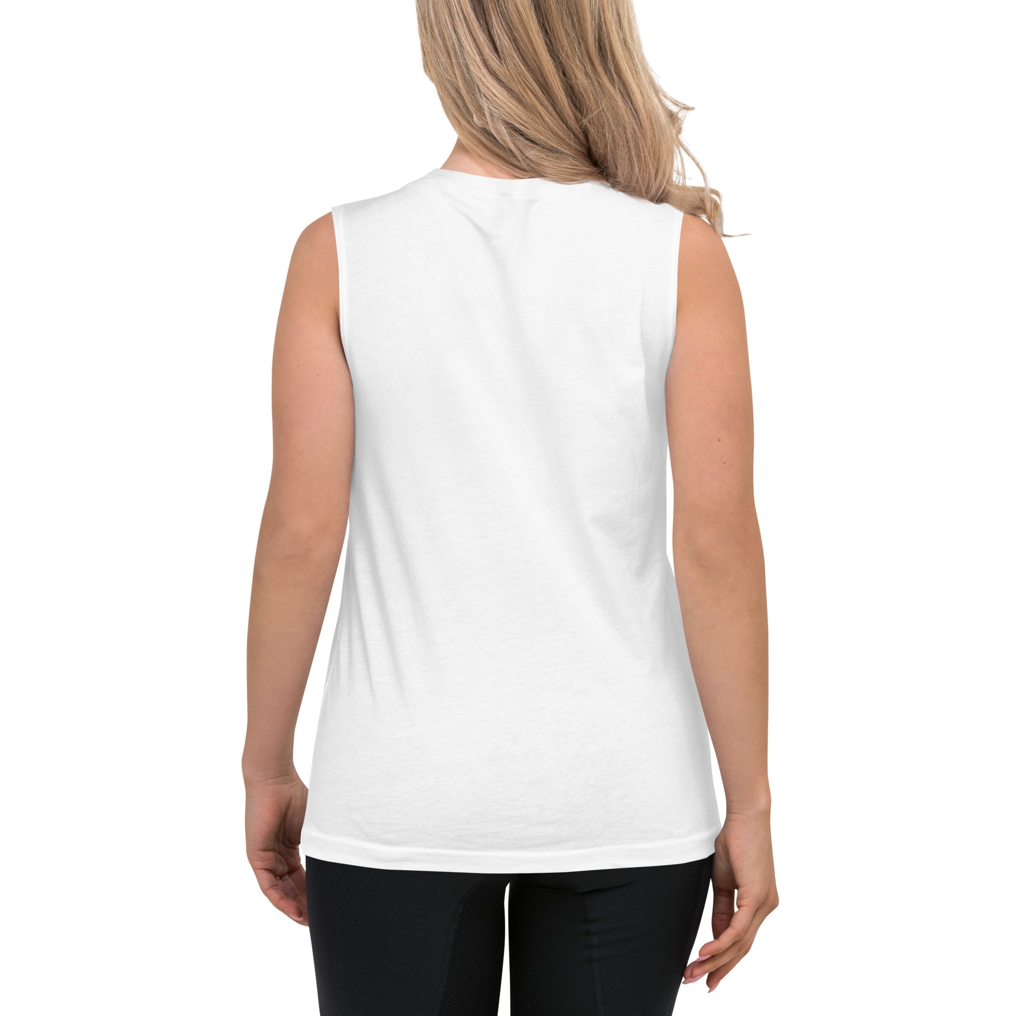 Legacy White Muscle Shirt