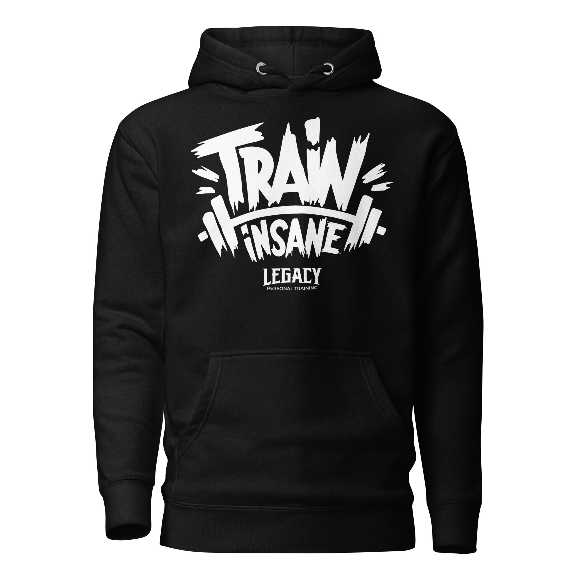 Train Insane Maroon Unisex Hoodie