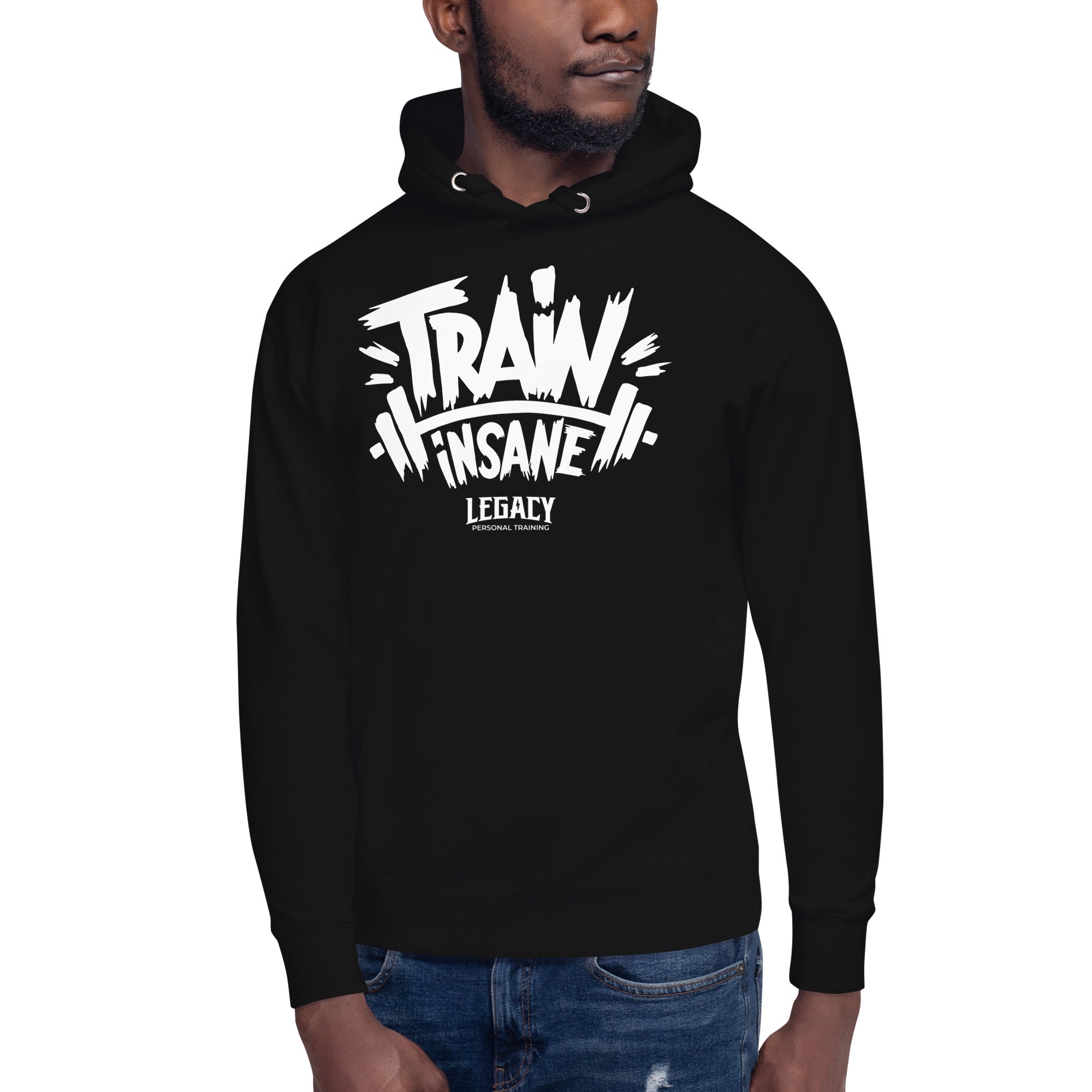 Train Insane Maroon Unisex Hoodie