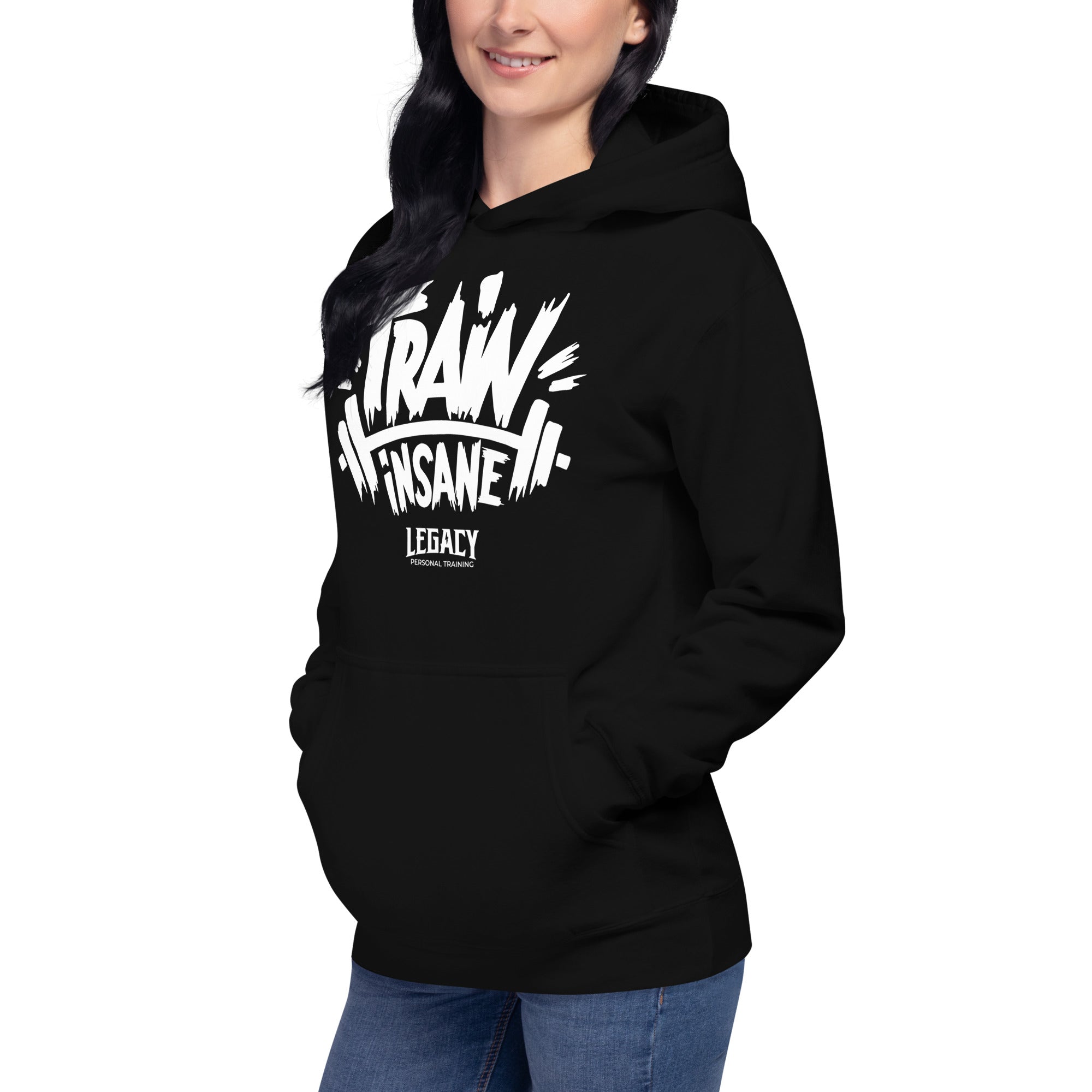 Train Insane Maroon Unisex Hoodie