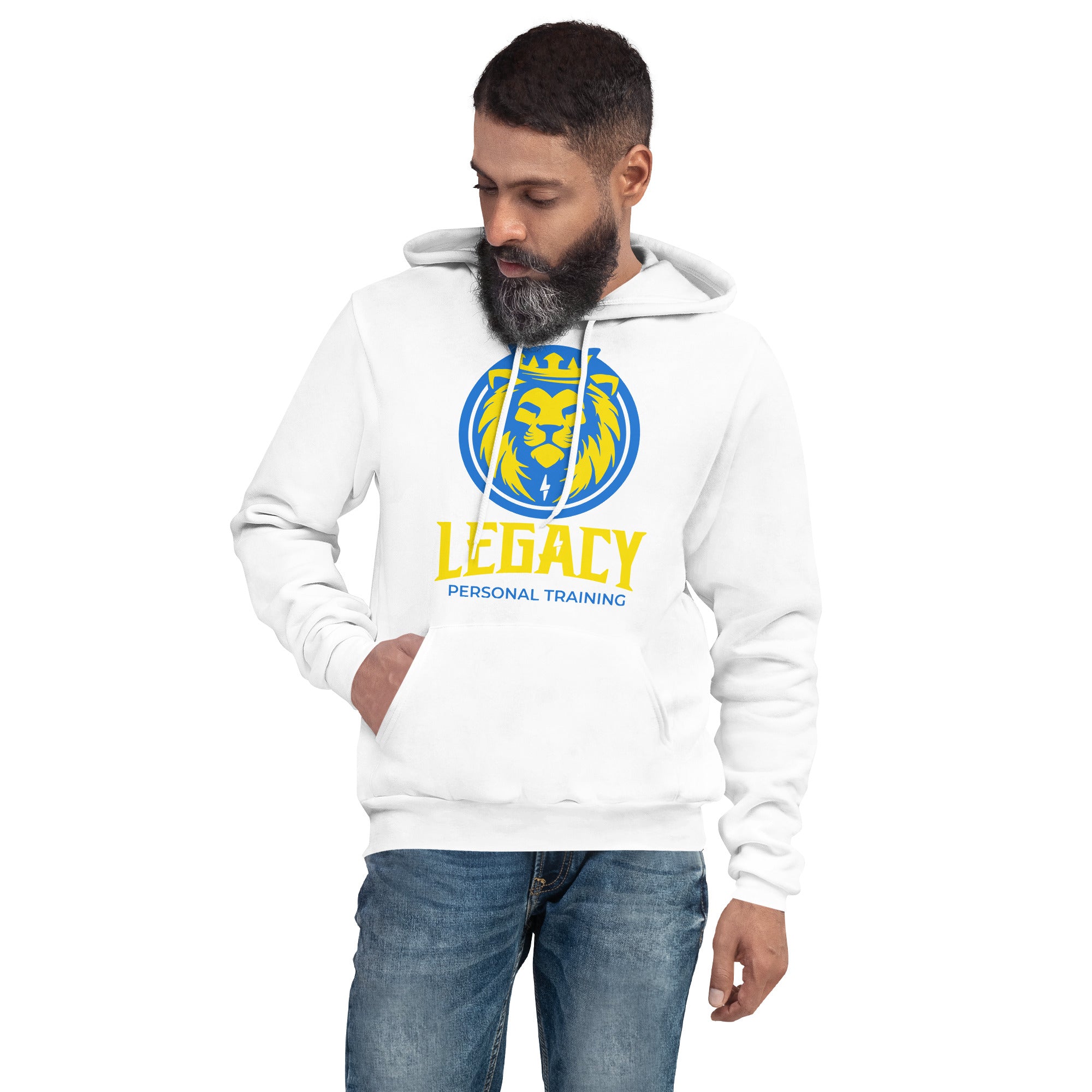 Legacy White Unisex hoodie