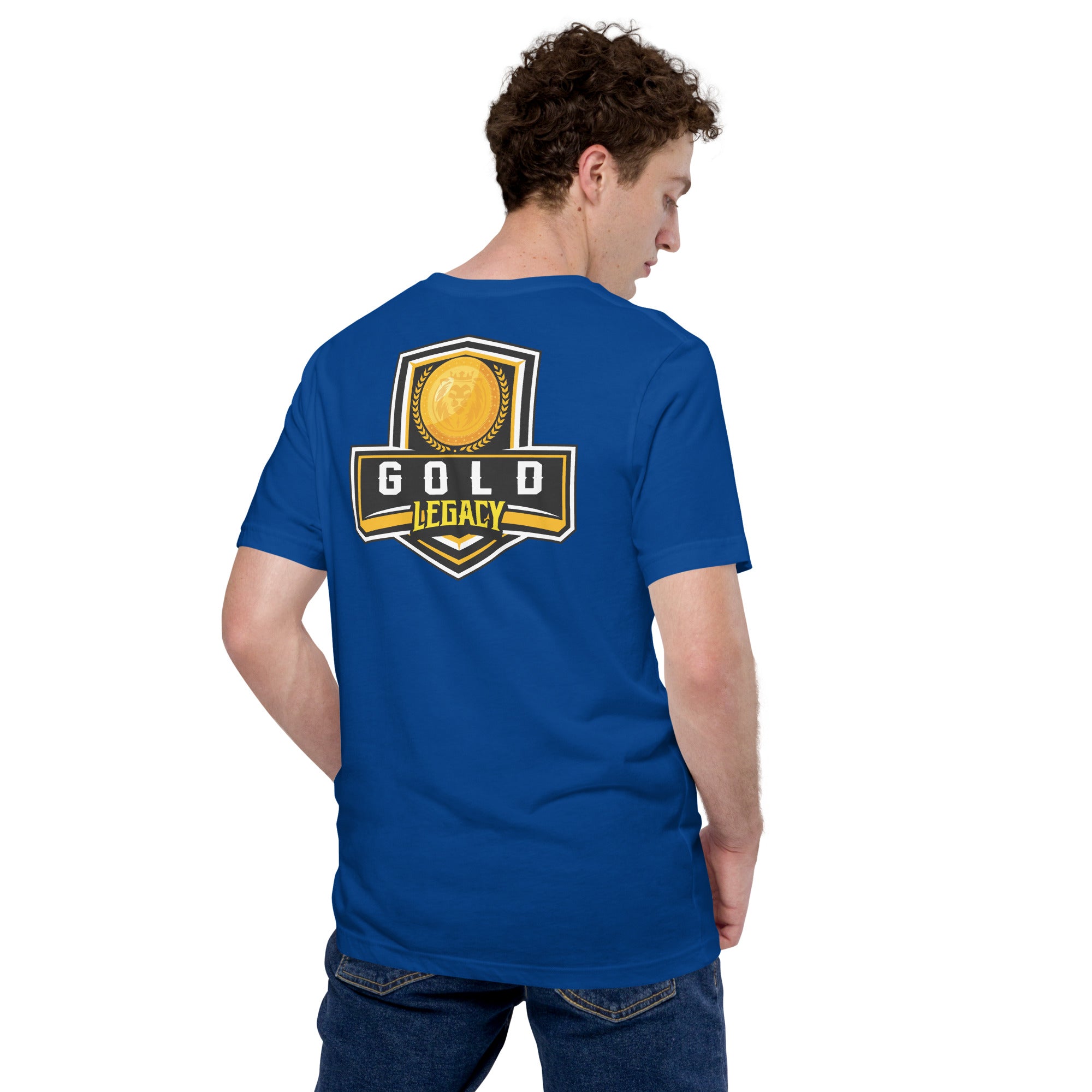 Gold Short-Sleeve Unisex T-Shirt