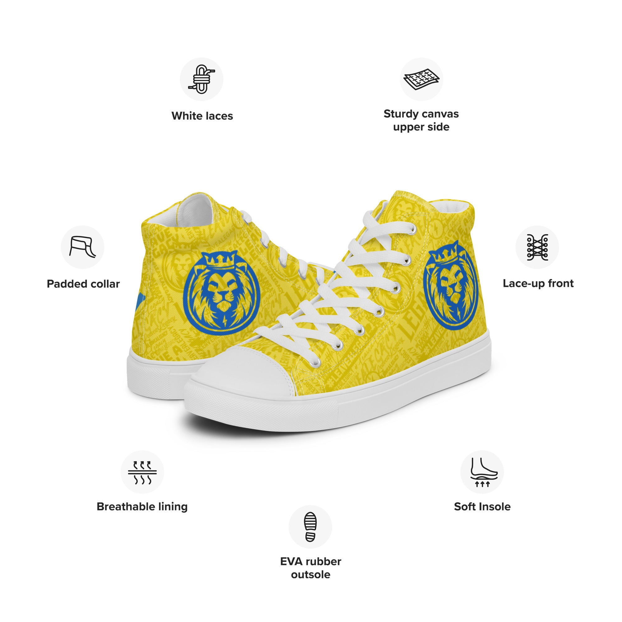 Women’s Legacy high top canvas shoes