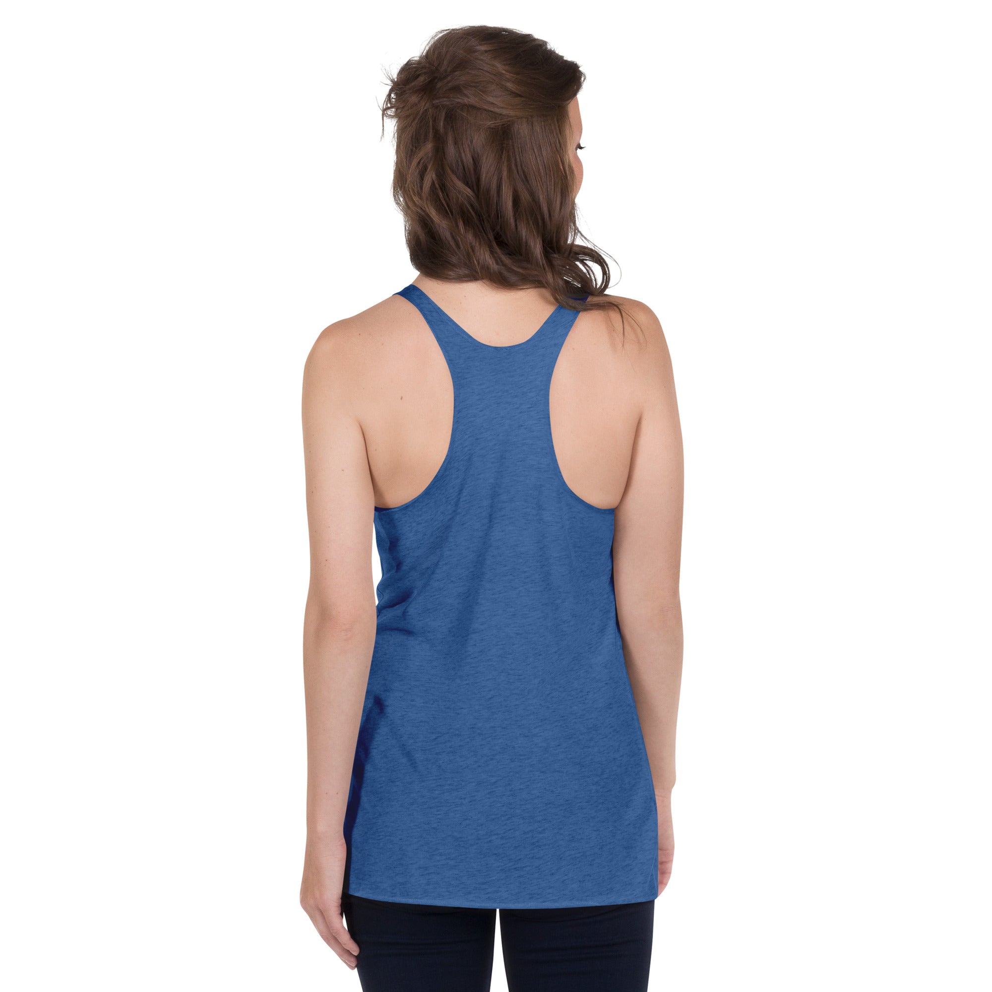 Logo Blue Women's Racerback Tank