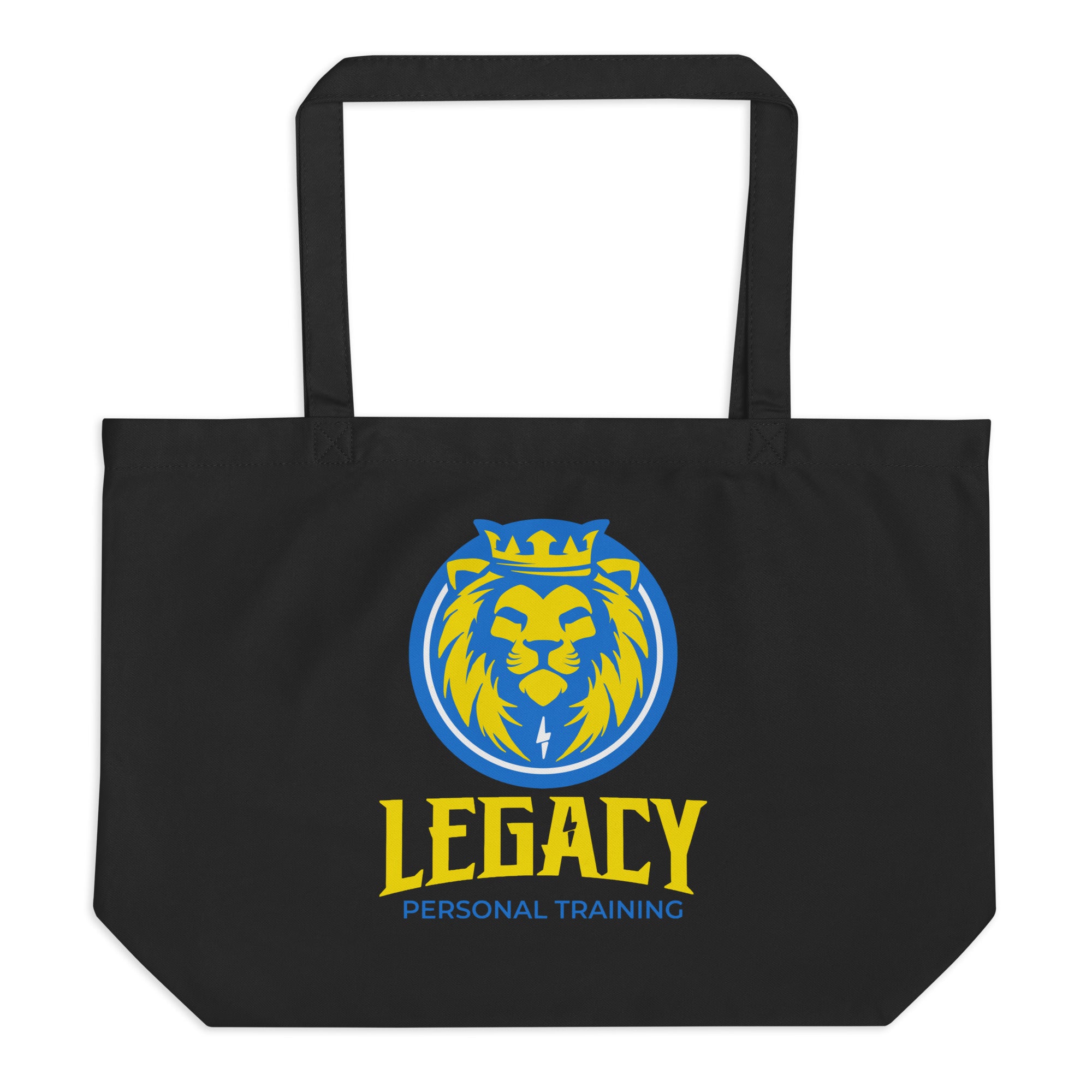 Legacy Black Large organic tote bag