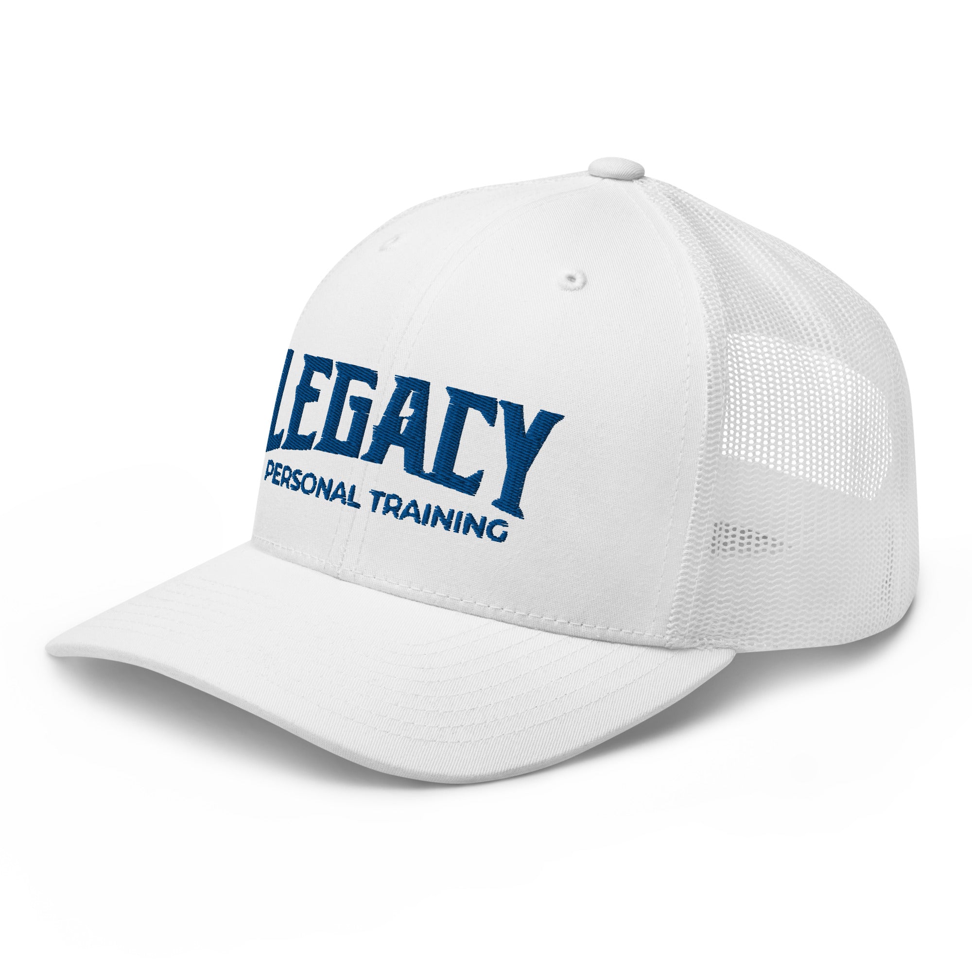 Legacy White Trucker Cap