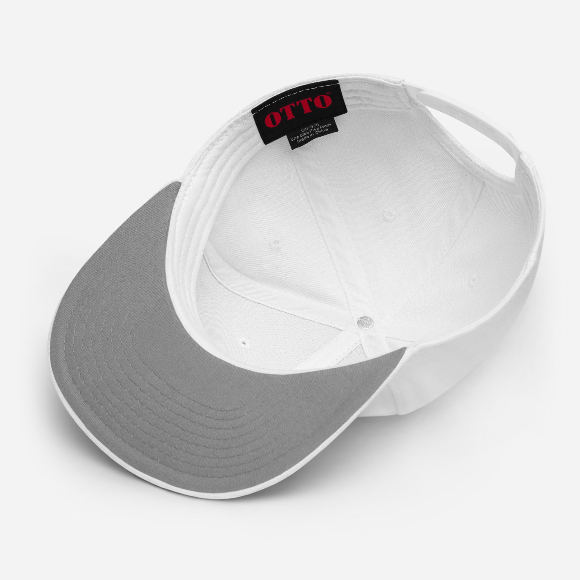 Legacy White Snapback Hat