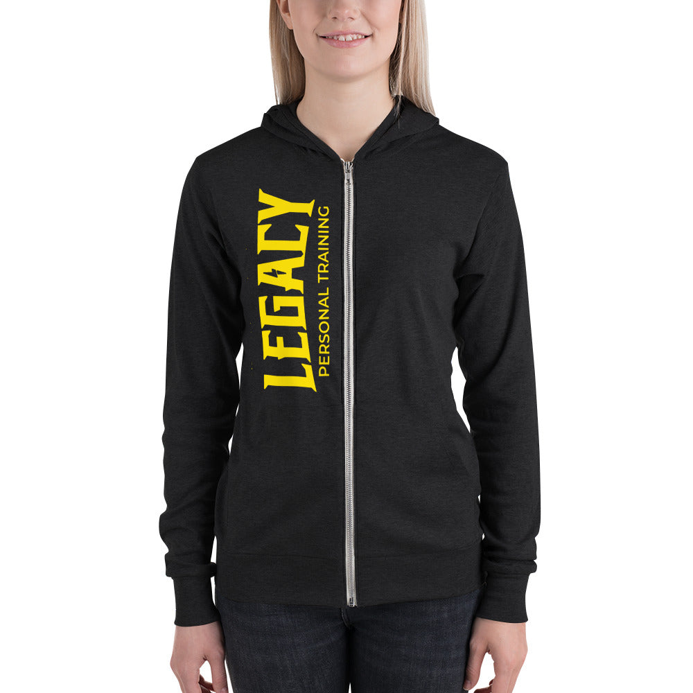 Legacy Vertical Unisex zip hoodie