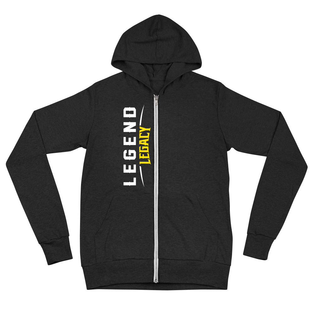 Legend Unisex zip hoodie