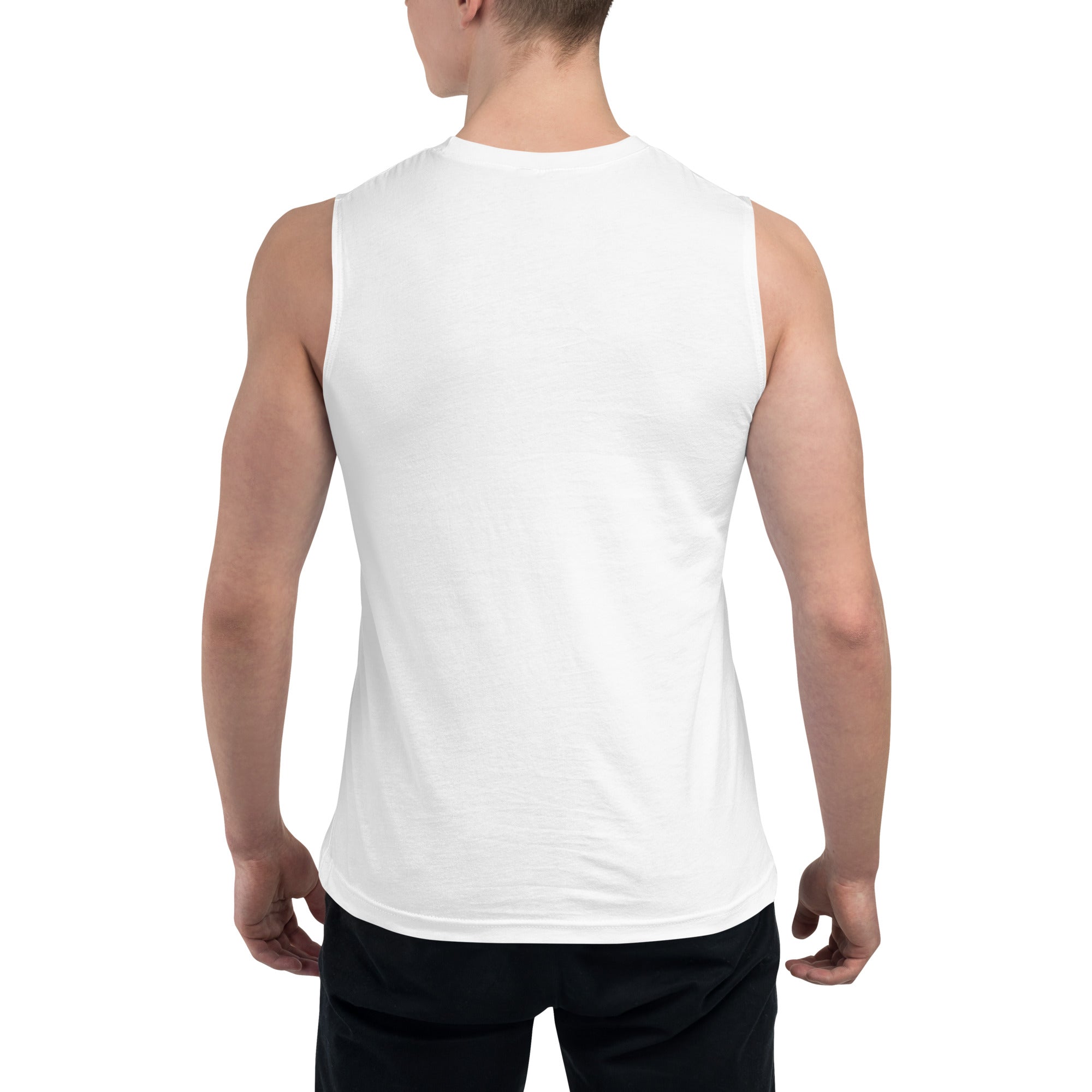 Legacy White Muscle Shirt