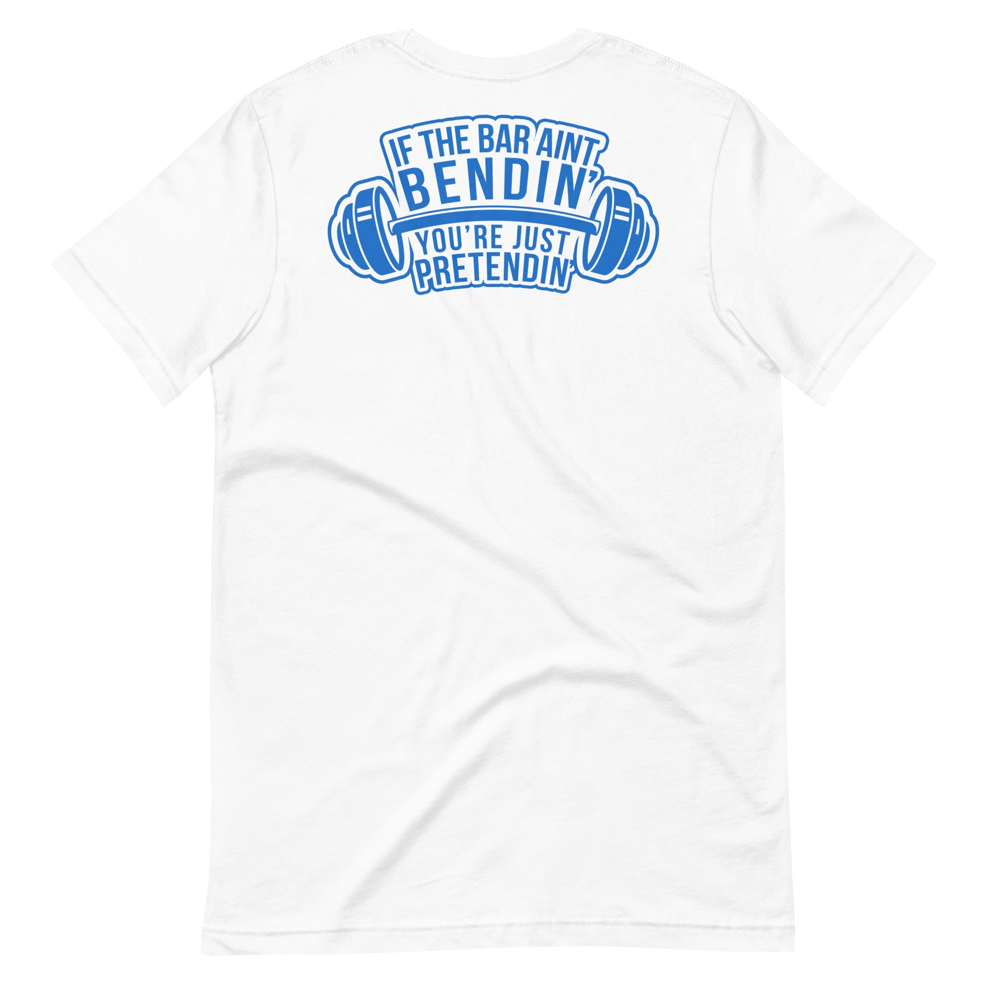Bar Bendin' White Short-Sleeve Unisex T-Shirt