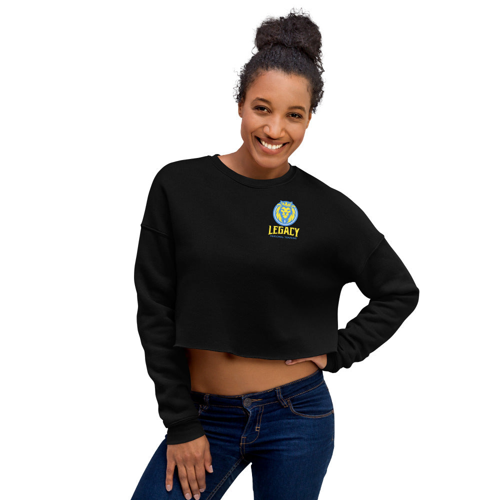 Legacy Black Crop Sweatshirt